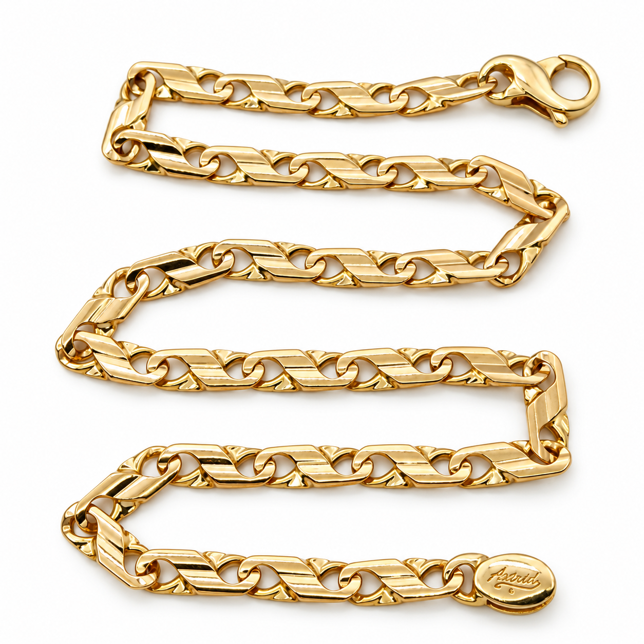Collana - 18 carati Oro giallo - Made in Italy - HandMade
