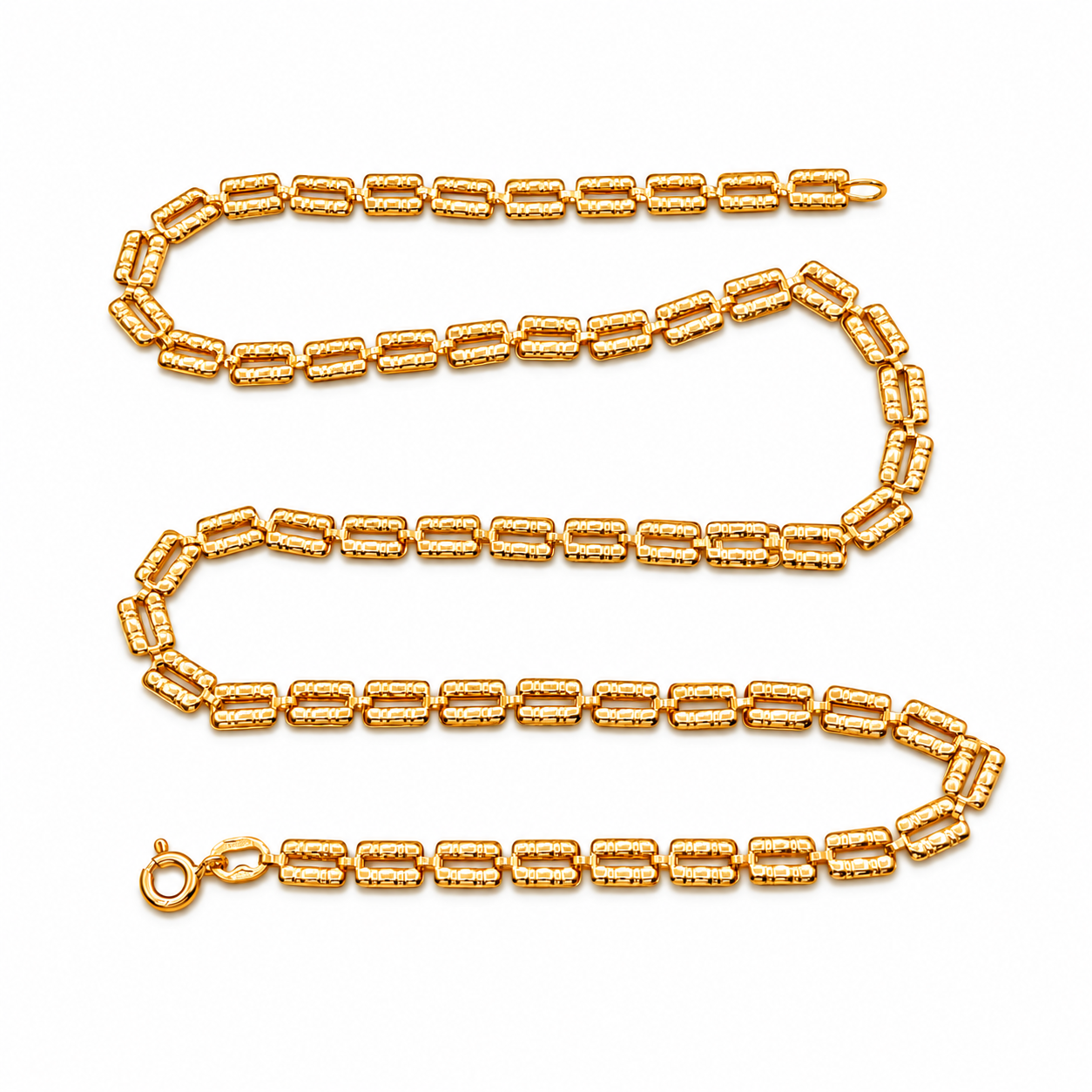 Collana - 18 carati Oro giallo - Made in Italy - HandMade