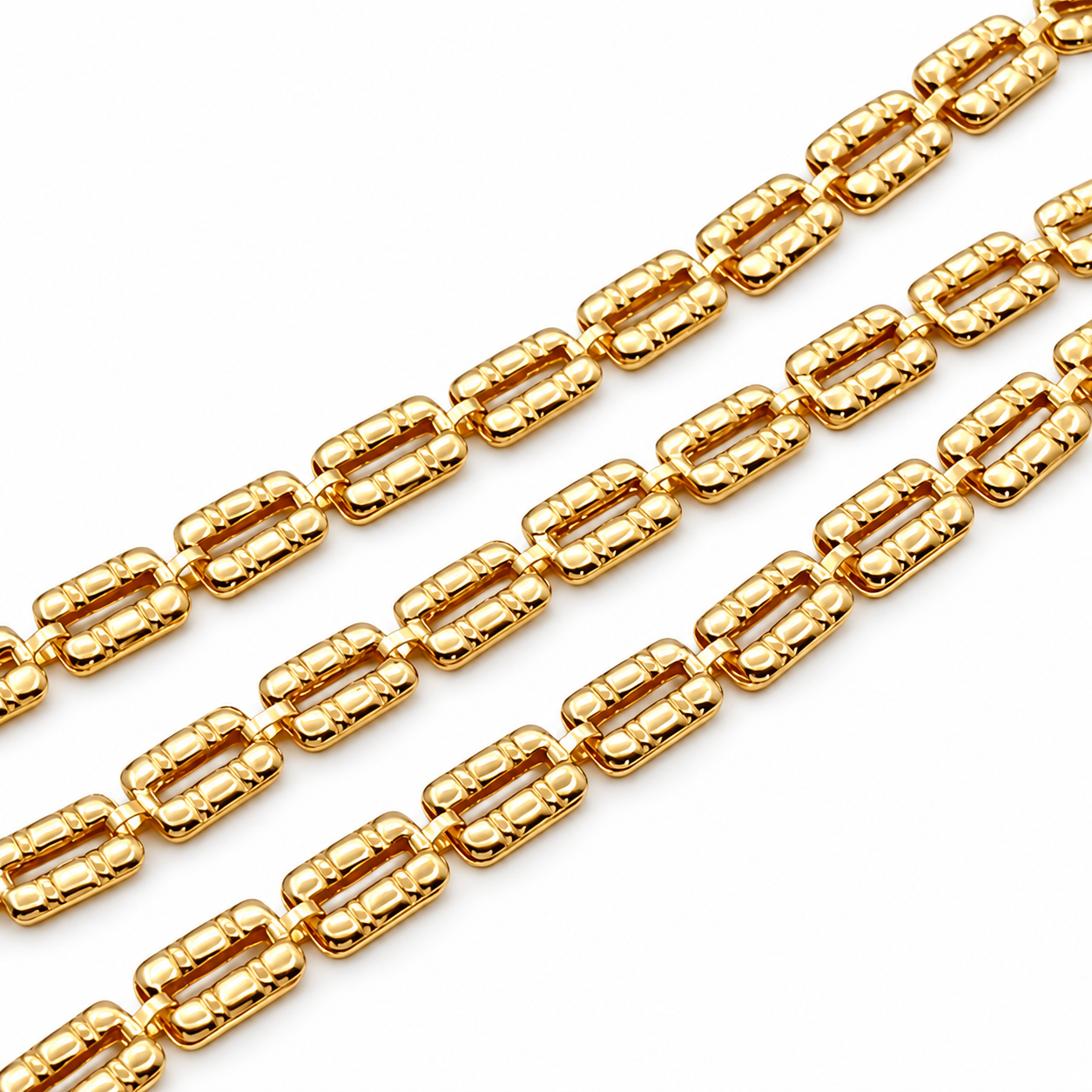 Collana - 18 carati Oro giallo - Made in Italy - HandMade