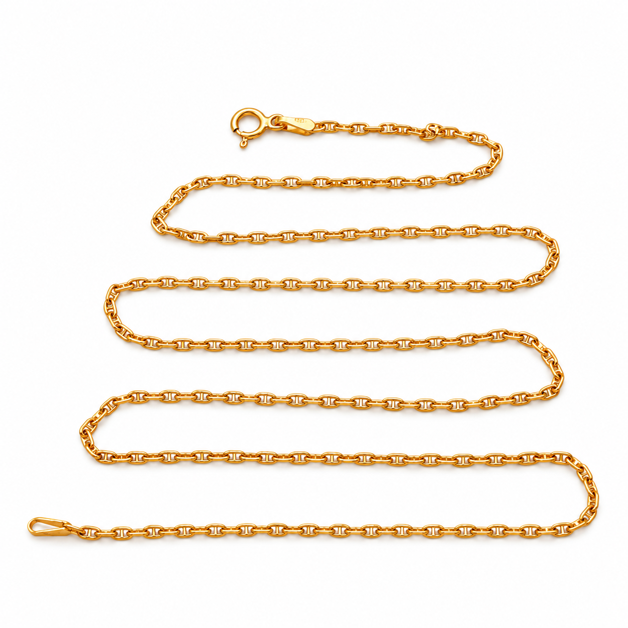 Collana - 18 carati Oro giallo - Made in Italy - HandMade