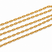 Collana - 18 carati Oro giallo - Made in Italy - HandMade