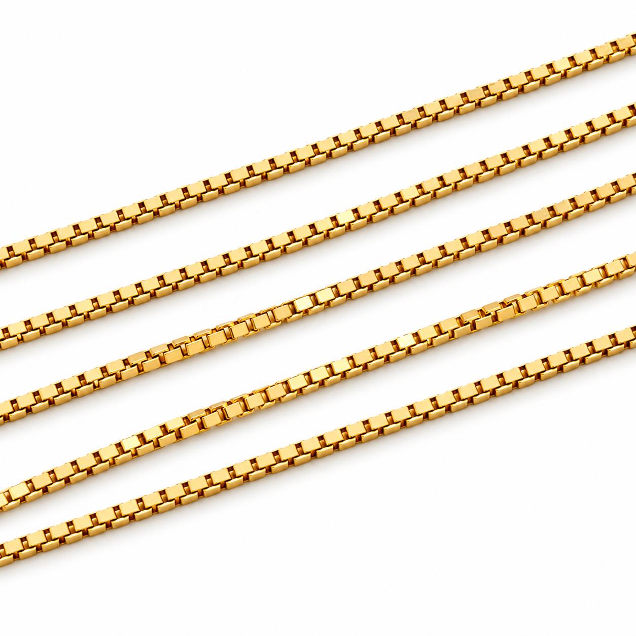 Collana - 18 carati Oro giallo - Made in Italy - HandMade