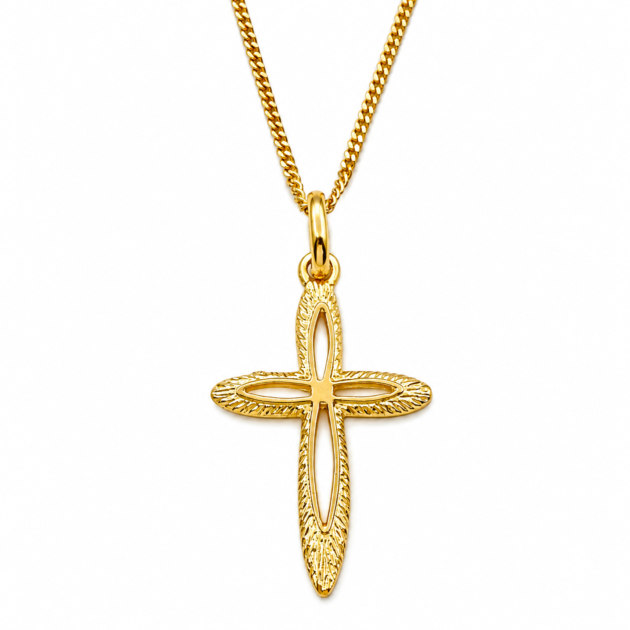 Necklace - 18 carat Yellow gold - Made in Italy - Handmade