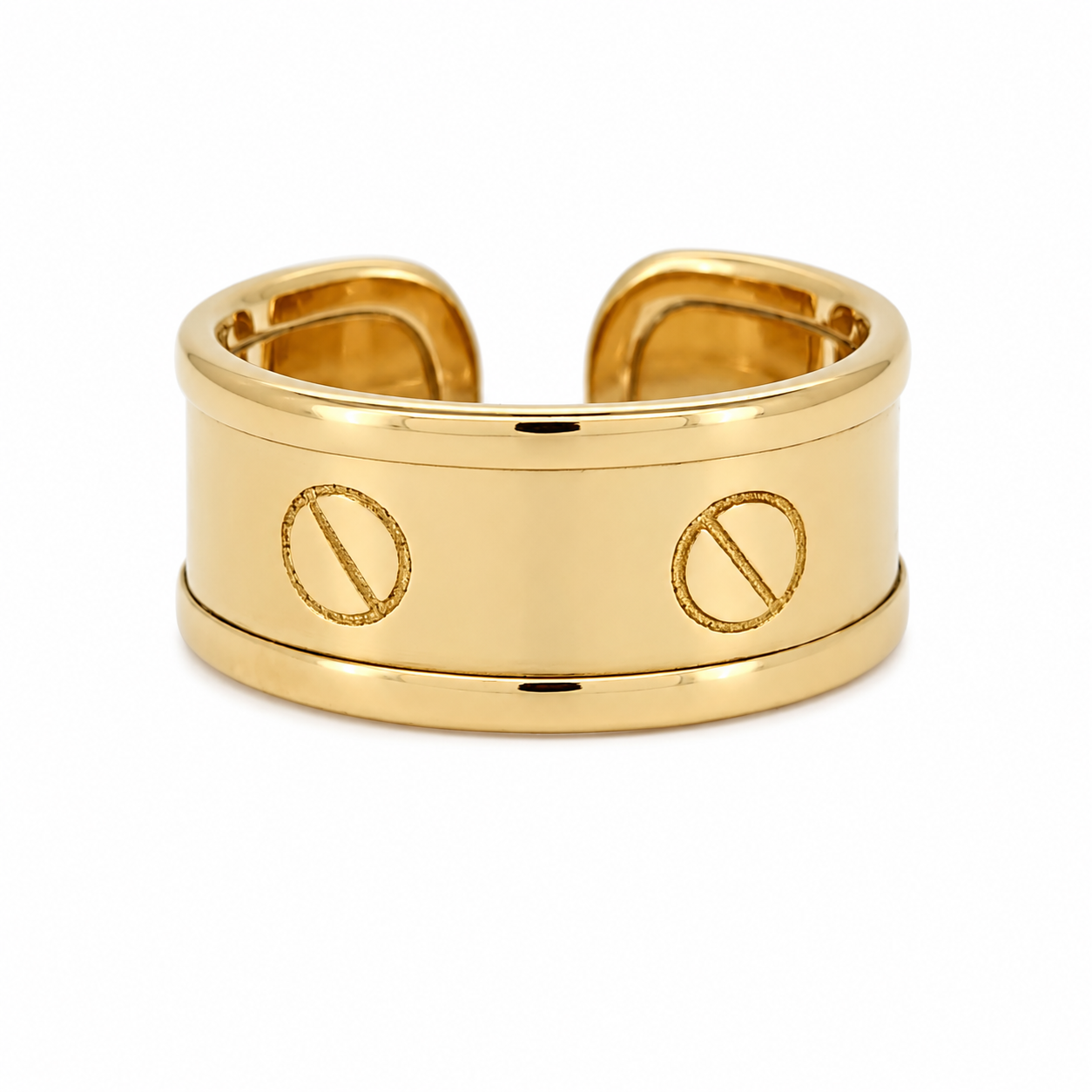 Anello - 18 carati Oro giallo - Made in Italy - HandMade