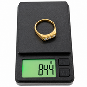 Anello - 18 carati Oro giallo - 0.52ct. tw. Diamante (Naturale) - Made in Italy - Handmade