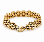 Bracciale - 18 carati Oro giallo, Oro bianco - Made in Italy