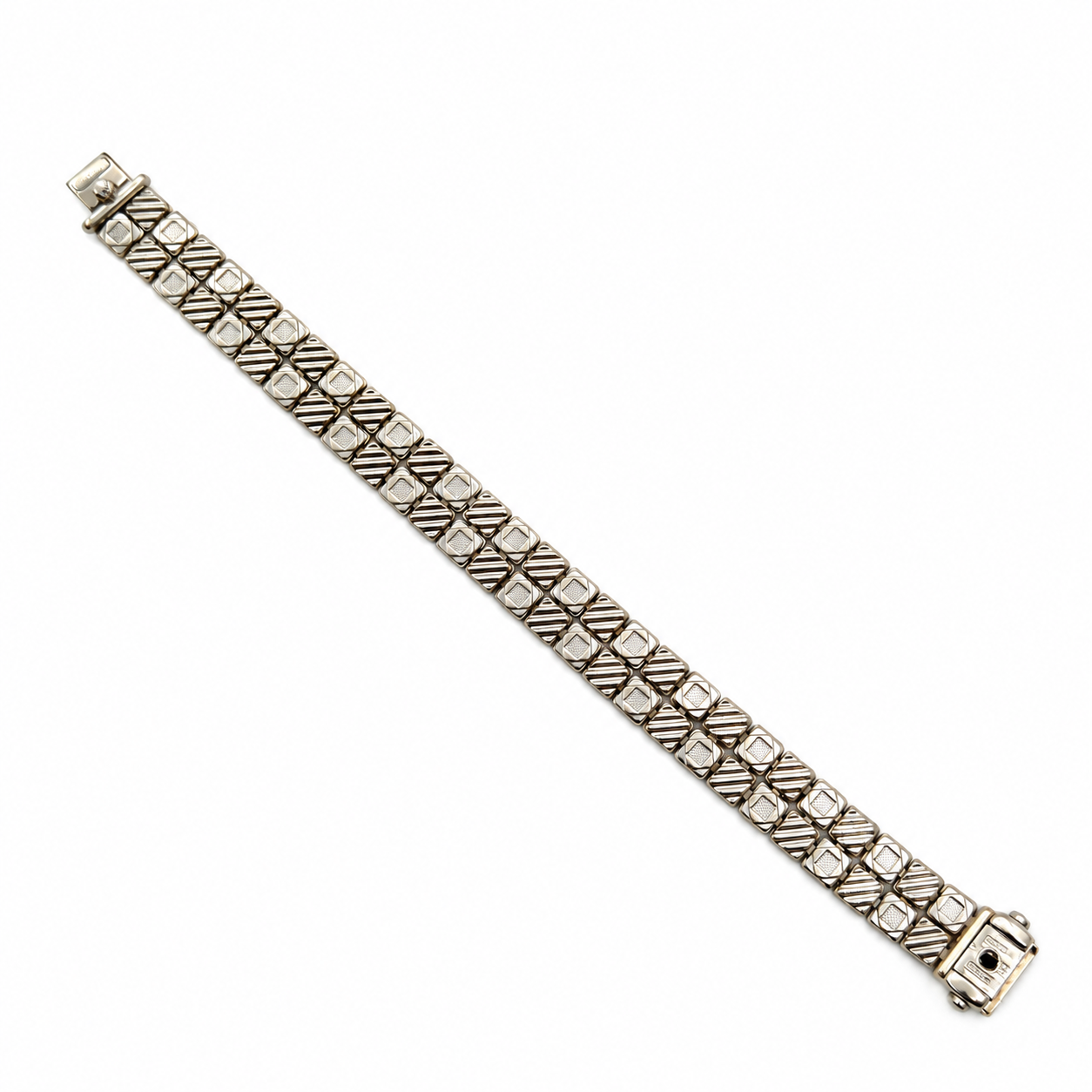 Bracciale - 18 carati Oro giallo, Oro bianco - 0.06ct. tw. Diamante (Naturale) - Made in Italy - HandMade