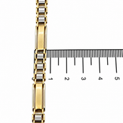 Bracciale - 18 carati Oro giallo, Oro bianco - Made in Italy - HandMade