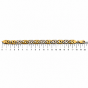 Bracciale - 18 carati Oro giallo, Oro bianco - Made in Italy - HandMade