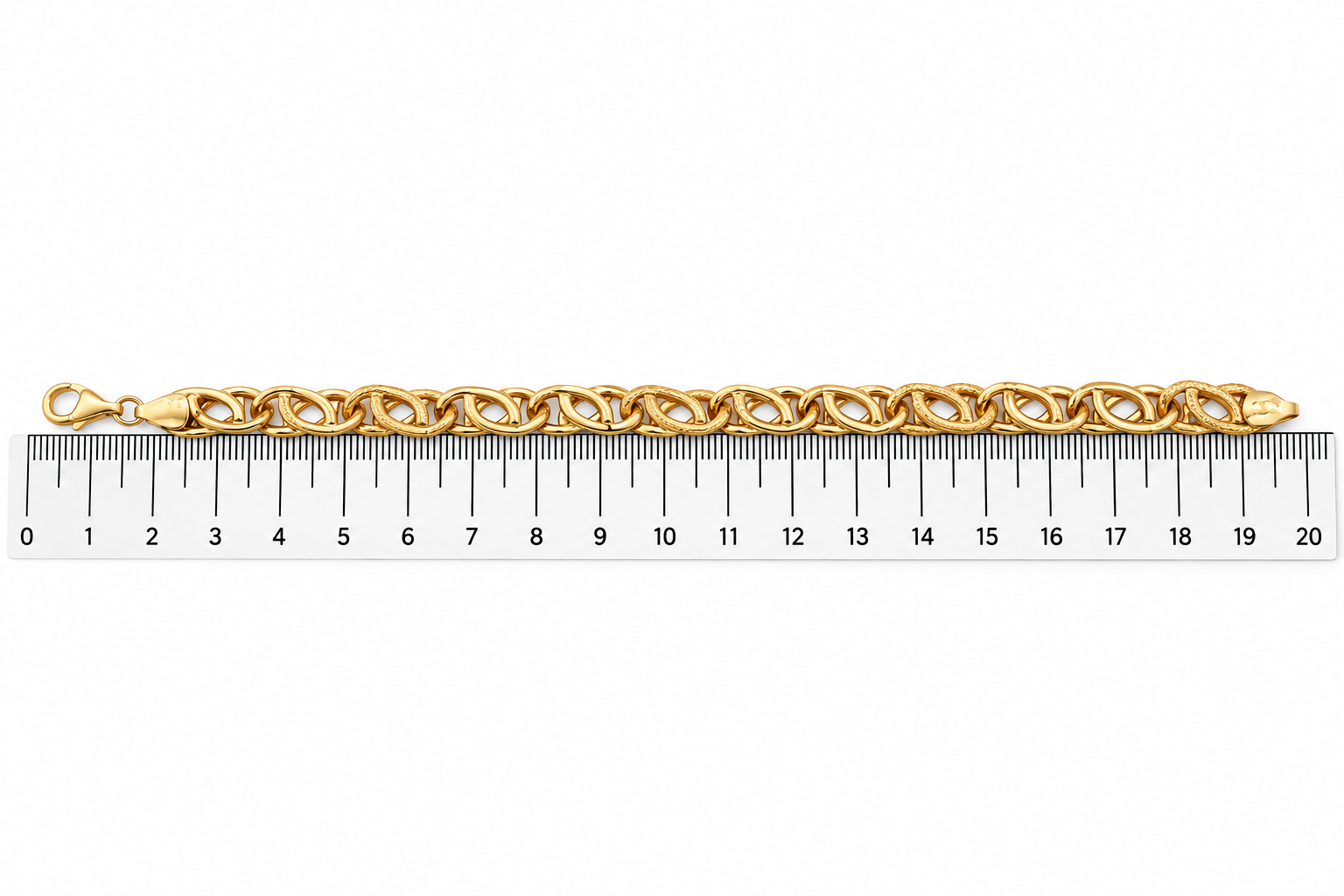 Bracciale - 18 carati Oro giallo- Handmade - Made in Italy