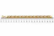Bracciale - 18 carati Oro giallo- Handmade - Made in Italy