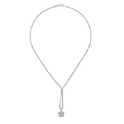 Collana con ciondolo - 18 carati Oro bianco