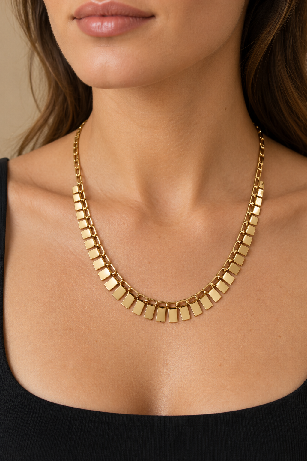 Collana - 18 carati Oro giallo - Made in Italy - HandMade