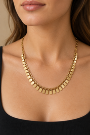 Collana - 18 carati Oro giallo - Made in Italy - HandMade