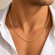 Collana - 18 carati Oro giallo - Made in Italy - HandMade