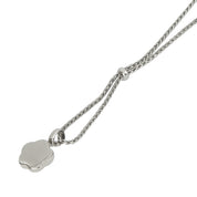 Collana con ciondolo - 18 carati Oro bianco