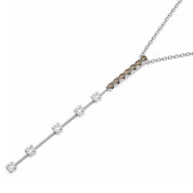 Collana - 18 carati Oro bianco - 0.315ct. tw. Diamante (Naturale) - Diamante