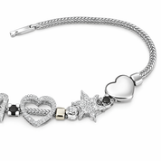 Bracciale - 18 carati Oro bianco - 0.65ct. tw. Diamante (Naturale)