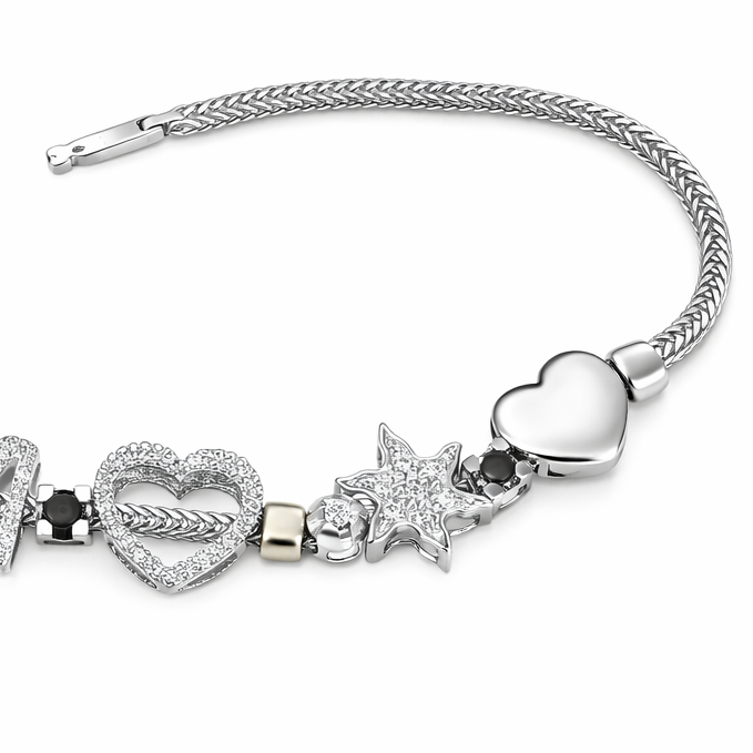 Bracciale - 18 carati Oro bianco - 0.65ct. tw. Diamante (Naturale)