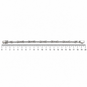 Bracciale - 18 carati Oro bianco - 0.30ct. tw. Diamante (Naturale) - Made in Italy - HandMade