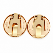 18 carati Oro giallo, Copri Bottoni - MAde in Italy - Handmade