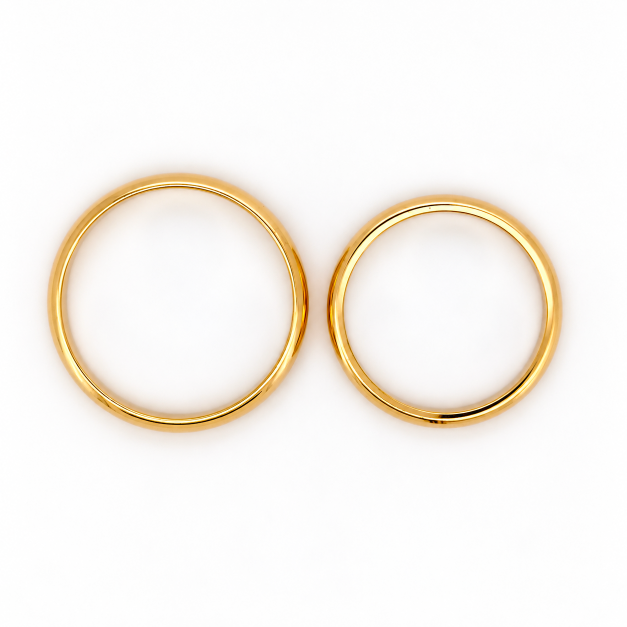 Anello - 18 carati Oro giallo - Made in Italy - Handmade
