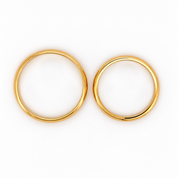 Anello - 18 carati Oro giallo - Made in Italy - Handmade