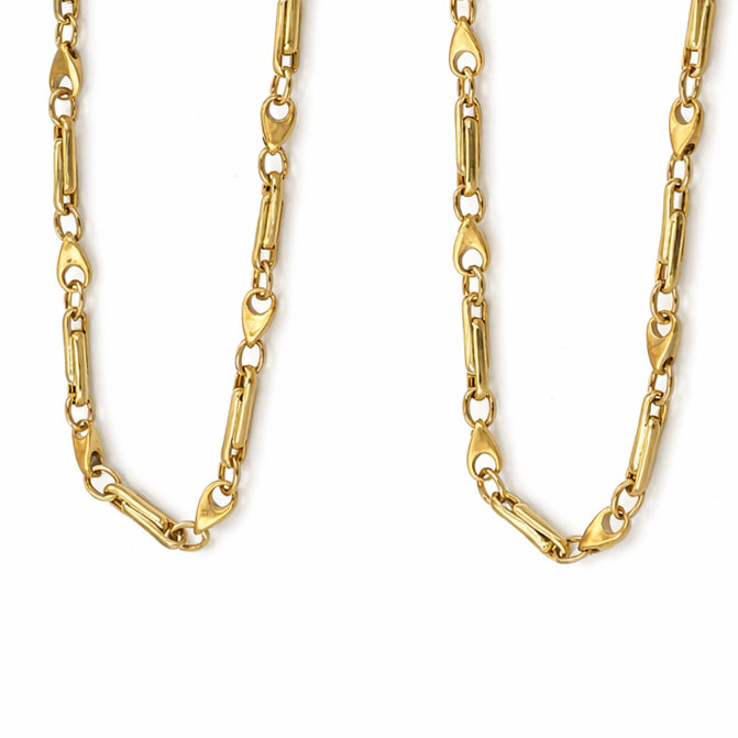 Collana - 18 carati Oro giallo, Oro bianco