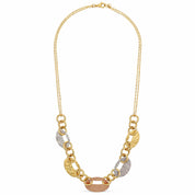 Collana - 18 carati Oro bianco, Oro giallo, Oro rosa