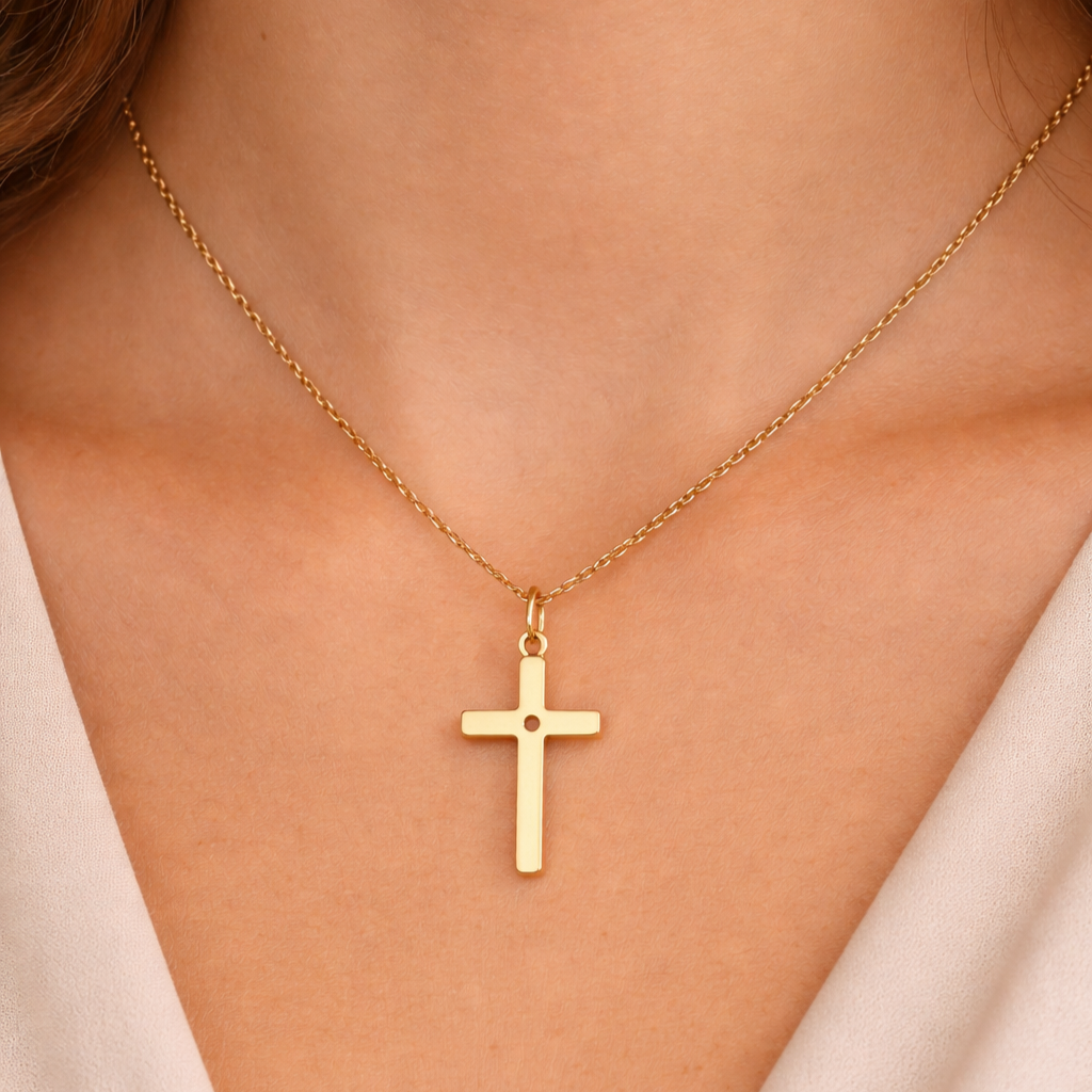 Collana con ciondolo - 14 carati Oro giallo