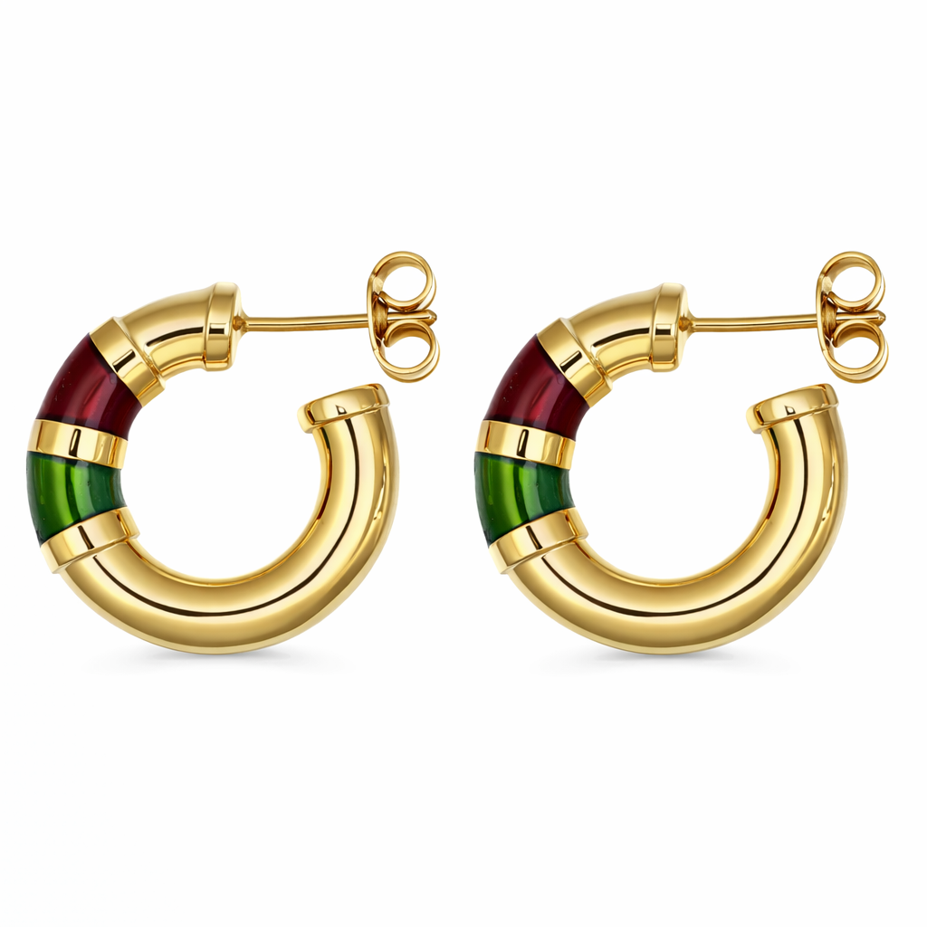 Orecchini - 18 carati Oro giallo