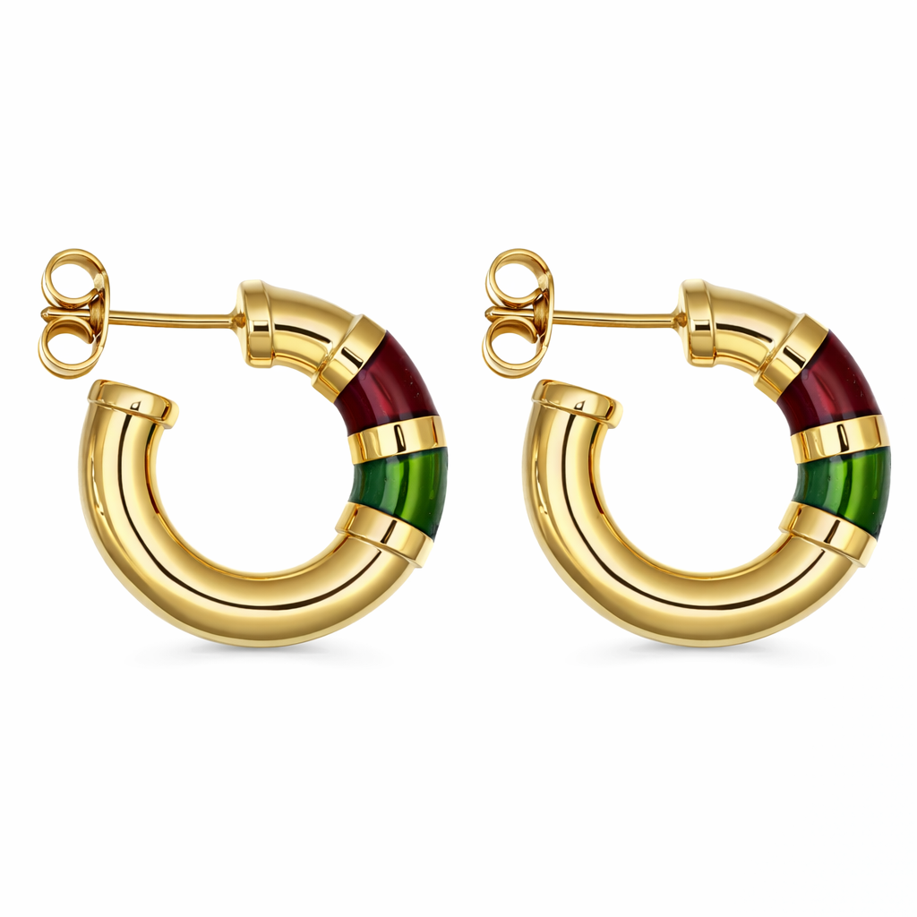 Orecchini - 18 carati Oro giallo