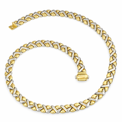 Collana - 18 carati Oro giallo, Oro bianco