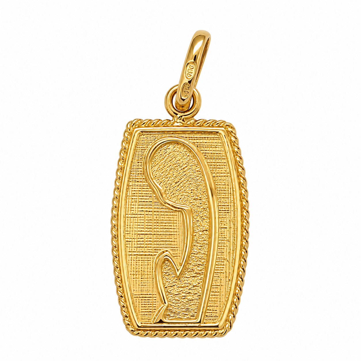 Ciondolo - 18 carati Oro giallo - Made in Italy - Handmade