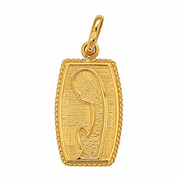 Ciondolo - 18 carati Oro giallo - Made in Italy - Handmade
