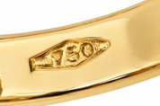 Anello - 18 carati Oro giallo - Made in Italy - Handmade