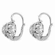 Orecchini - 18 carati Oro bianco - 0.16ct. tw. Diamante (Naturale)