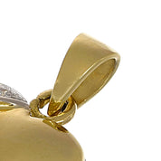 Ciondolo - 18 carati Oro bianco, Oro giallo - 0.05ct. tw. Diamante (Naturale)