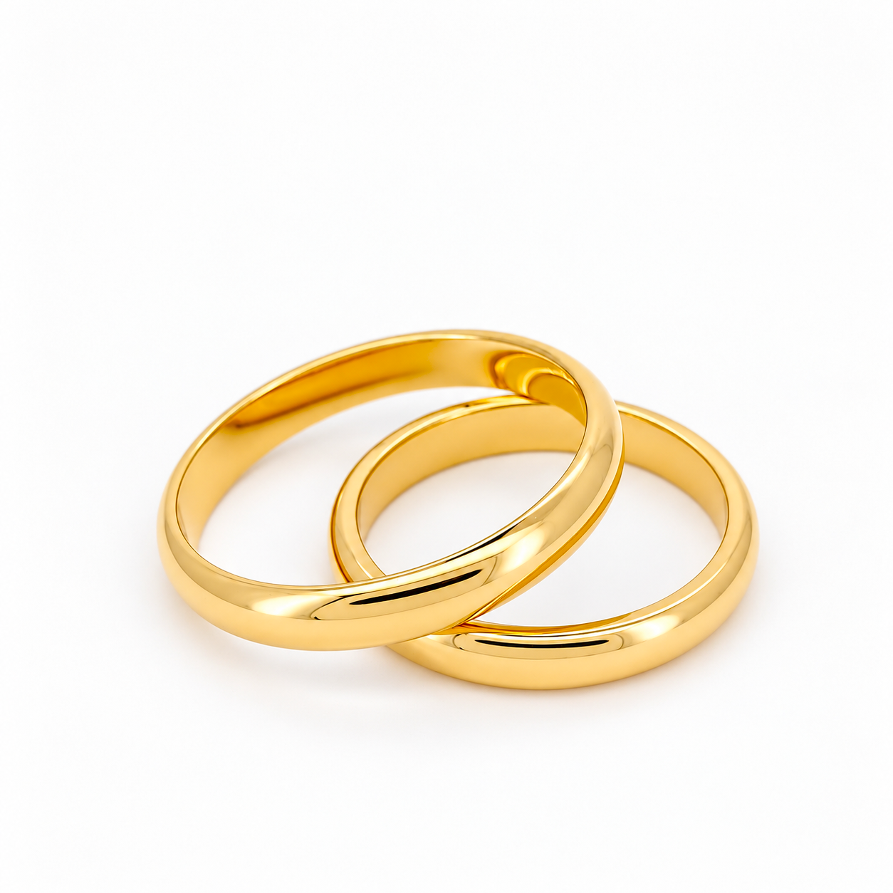 Anello - 18 carati Oro giallo - Made in Italy - Handmade