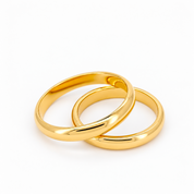 Anello - 18 carati Oro giallo - Made in Italy - Handmade