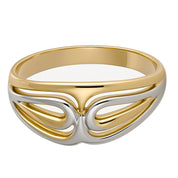 Anello - 18 carati Oro bianco, Oro giallo