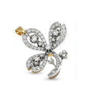 Ciondolo Argento, Oro giallo