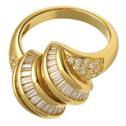 Anello - 18 carati Oro giallo - 2.62ct. tw. Diamante (Naturale) - Diamante