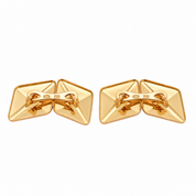 Gemelli - 18 carati Oro giallo - MAde in Italy - Handmade