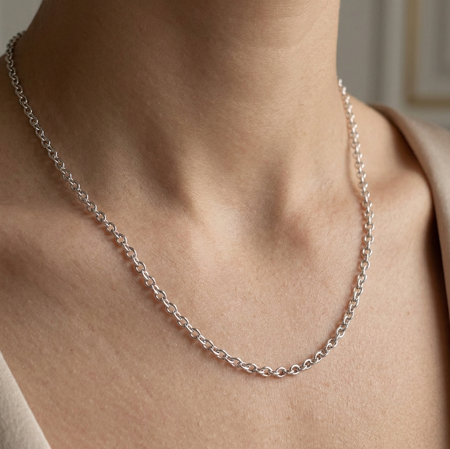 Collana in Oro Bianco 18 carati