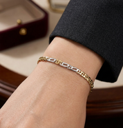 Bracciale - 18 carati Oro giallo, Oro bianco