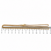 Collana - 18 carati Oro giallo - Made in Italy - HandMade