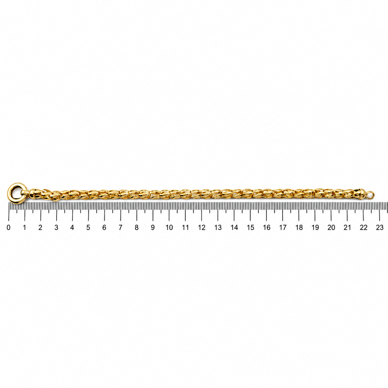 Bracciale - 18 carati Oro giallo - Handmade - Made in Italy