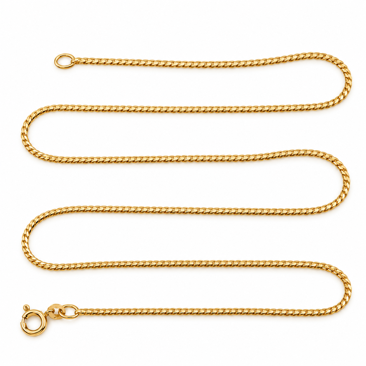 Collana - 18 carati Oro giallo - Made in Italy - HandMade