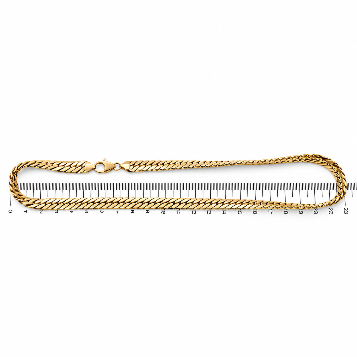 Collana - 18 carati Oro giallo - Made in Italy - Handmade